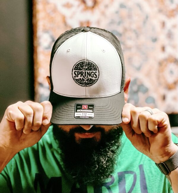 Springs Embroidered Logo Trucker Hat